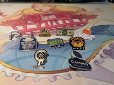 Cannabis Pins Lot 8 (Medizin, Sacred, Camino, Wana, Rove)