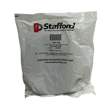 STAFFORD 15S108 2PC SQUARE BORE SHAFT COLLARS 1-1/2'' 87602 STAINLESS NSMP