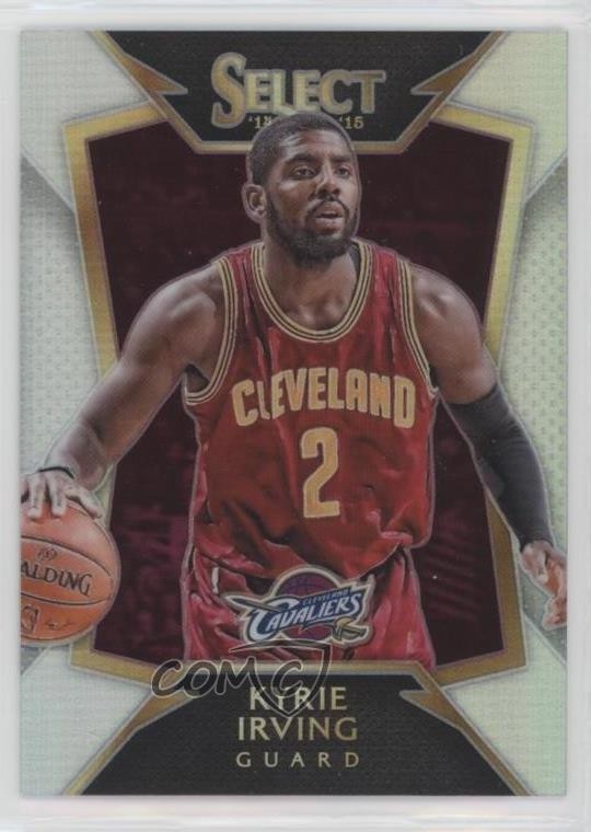 2014-15 Panini Select Concourse Silver Prizm Kyrie Irving #65 6l7