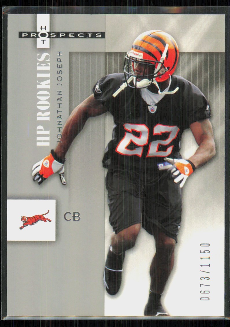 2006 Fleer Hot Prospects Johnathan Joseph Rookie /1150 Cincinnati Bengals #110