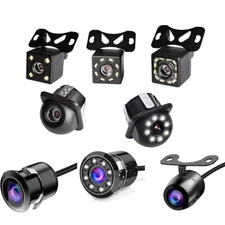 170° CMOS Car Front/Side/Rear View Reverse Backup Night Vision Parking Camera HD