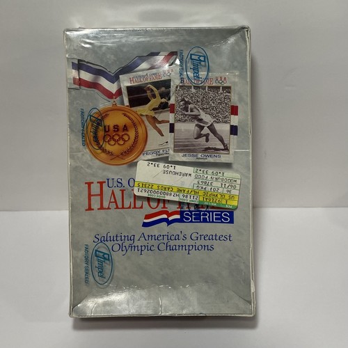 1991 Impel U.S. Hall Of Fame Series Olympic Trading Cards Factory Sealed Box - Picture 1 of 5