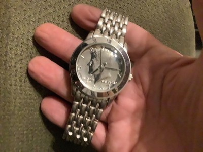 August Steiner mens quartz watch new batt kennedy half dollar coin dial 8 in.fit