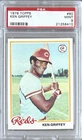 1978 TOPPS #80 KEN GRIFFEY PSA 9 MINT REDS