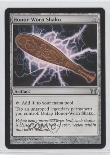 Honor-Worn Shaku Magic: Champions of Kamigawa #254 2004 j7p - 第 1/3 張圖片