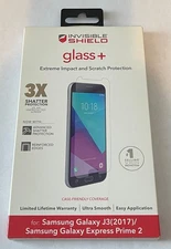 ZAGG Invisible Shield Glass+ Screen Protector Samsung Galaxy J3/Express Prime 2
