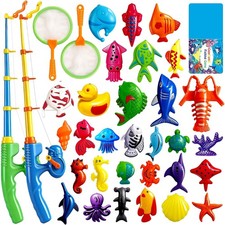 Magnetic Fishing Toy Game Set Kids