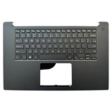 Dell XPS 15 9560 Precision 5520 Upper Case Palmrest Backlit Keyboard OEM Pulled