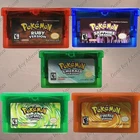 Pokemon Emerald, Ruby, Sapphire, Leaf, Fire GBA Cartridges (Pre-Owned, Tested)
