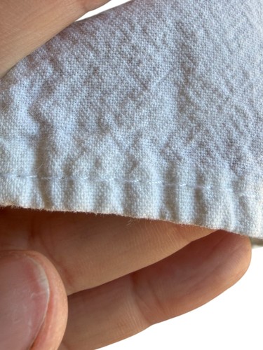 Vintage 60s 70s OAXACAN MEXICAN Midi Dress Hand Embroidered White HIPPIE XL, $65 - Photo 12