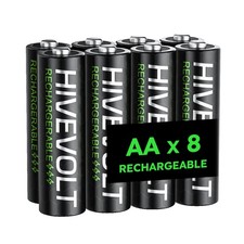 8 Count AA Rechargeable Batteries 2800mAh NiMH Low Self Discharge Power Cells 2.50 per gallon