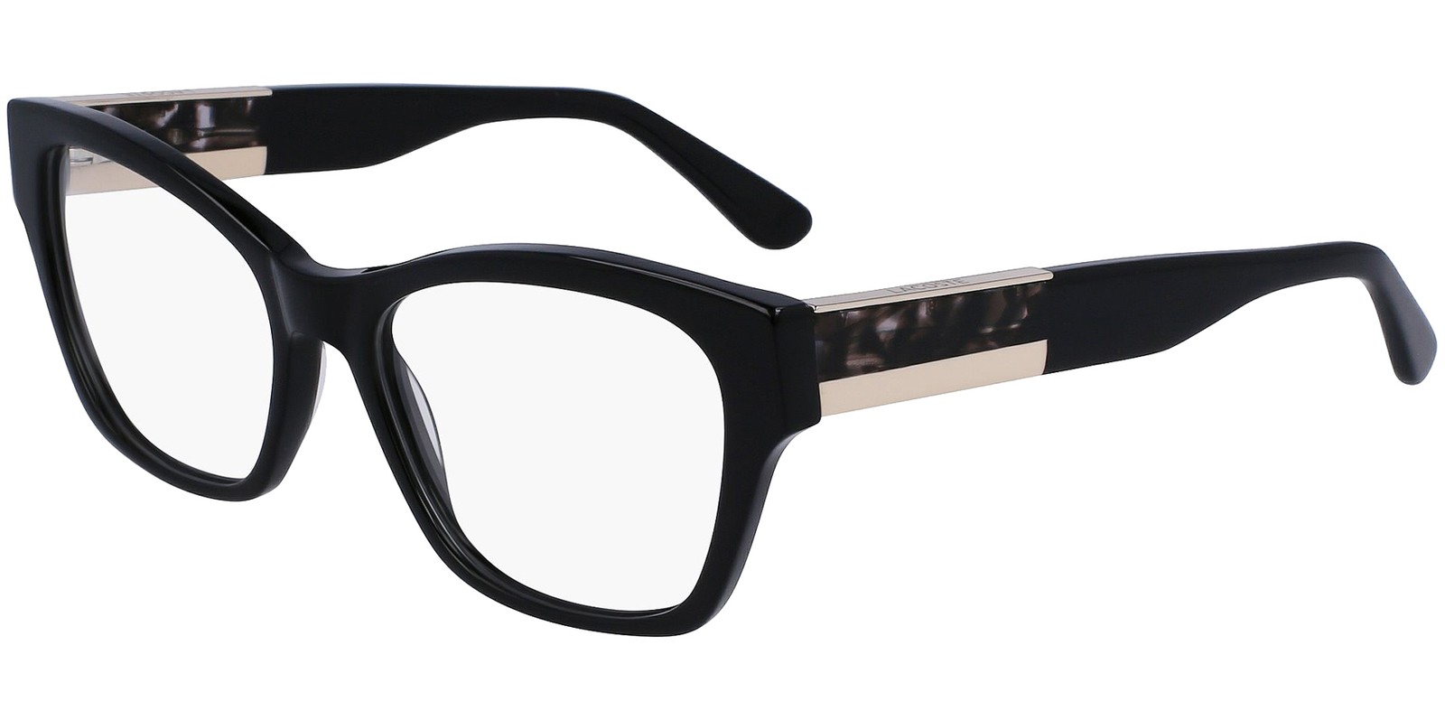 Lacoste Womens Black Squared Cat-Eye Eyeglass Frames - L2919 001 7290₽