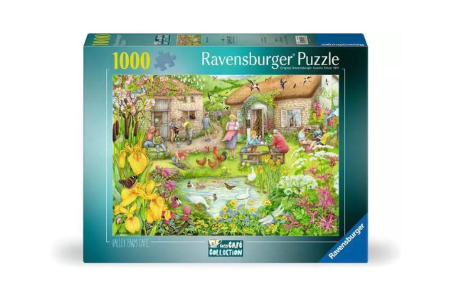 Cosy Café No 3 Valley Cafe Farm - Ravensburger 1000pcs Jigsaw Puzzle