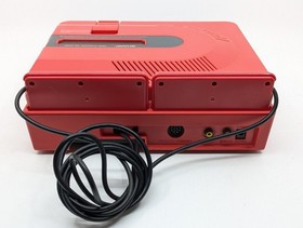 Sharp Twin Famicom AN-500R Red/Black | New Belt | Fully Tested 5 Games