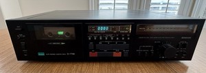 Sansui D-770R Black Cassette Deck Vintage 1983 Japan fully tested excellent cond
