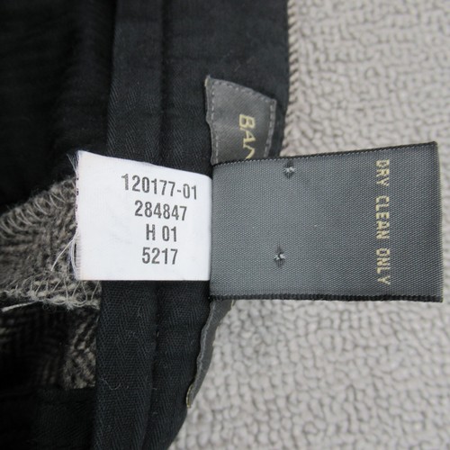 Banana Republic Pants Men's 31x32 Brown Vintage Wool Blend Tweed Y2k Trouser * - Picture 3 of 12