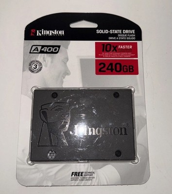 Kingston Technology A400 240GB 2.5'' SATA III Internal SSD (SA400S37/240G)