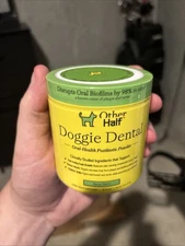 Other Half Doggie Dental Oral-Health Postbiotic Powder 4.1oz NEW SEALED 3/2027