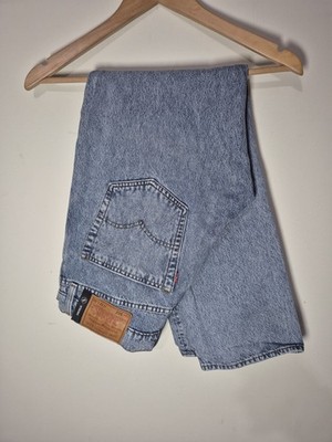 Levi Paket 501 Straight Strong Jeans Big E Blau Taille 32 Bein 30 W32 L30 Knopf