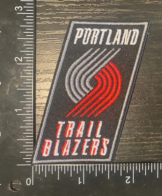 #ad Portland Trail Blazers Basketball Embroidered Iron On Patch $3.75