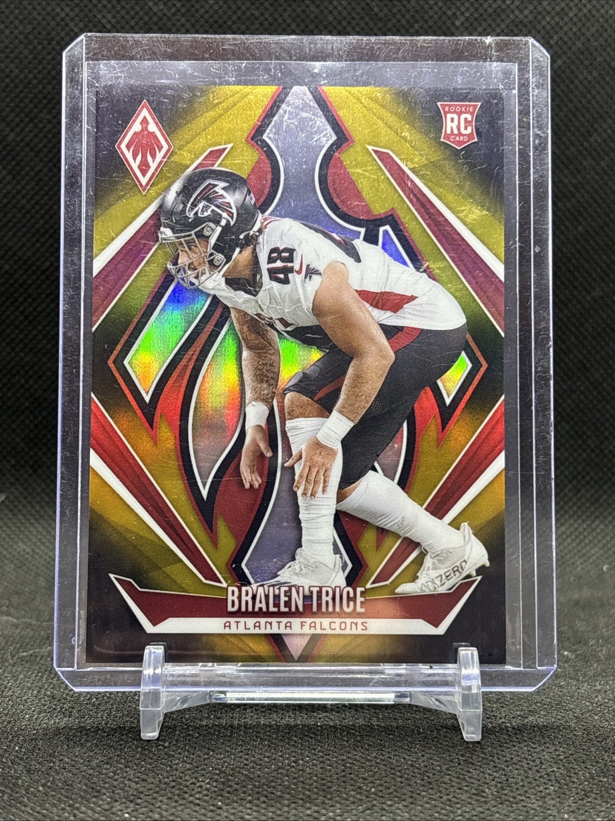 2024 Panini Phoenix Rookies Bralen Trice #162 Gold Fade /125 (RC)