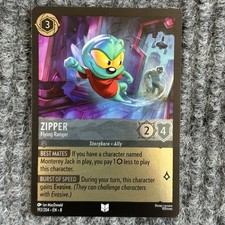 Disney Lorcana Reign Of Jafar Zipper 192/204 Foil NM
