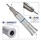 Dental Straight Low Slow Speed Handpiece E-type Nose cone Fit Prophy Angle