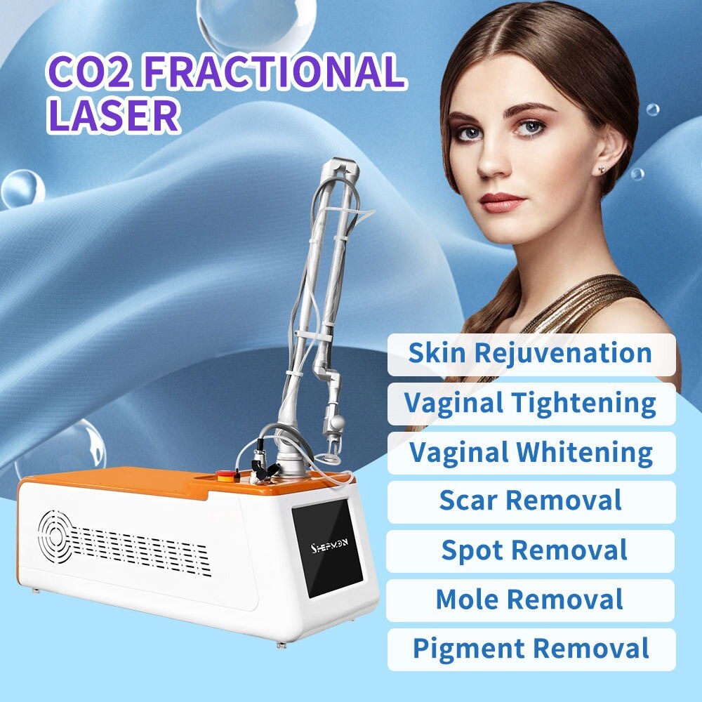 CO2 Laser Skin Resurfacing Machine Fractional CO2 Laser For Acne Scars ...