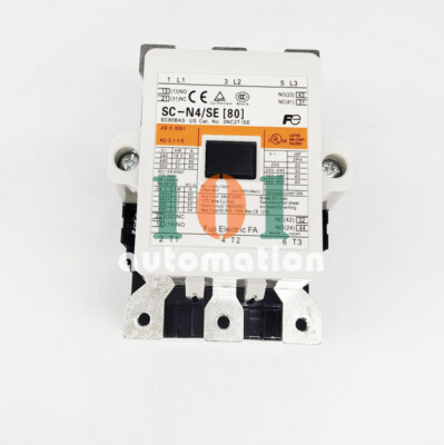 1PCS NEW FOR FUJI AC contactor SC-N4/SE(80) 110V 24V 220V