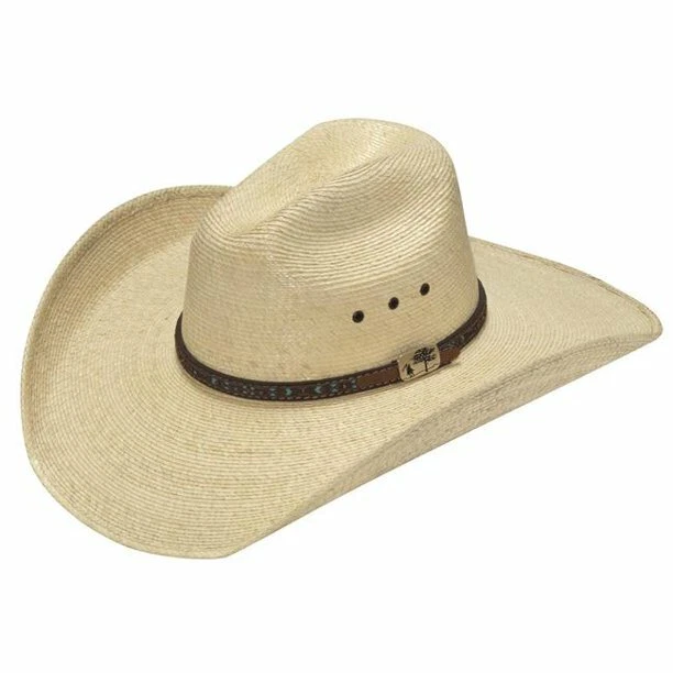 Alamo Unisex Palm Natural Straw Western Hat D53104