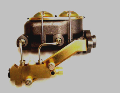 New Universal Master Cylinder 1'' Bore Disc Drum Proportioning Valve Kit