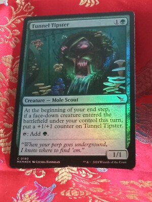 FOIL Tunnel Tipster Murders at Karlov Manor Magic The Gathering mtg card scout