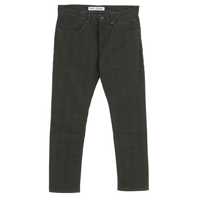  MAC Herren Jeans Hose ARNE PIPE Stretch black kariert schwarz 25329