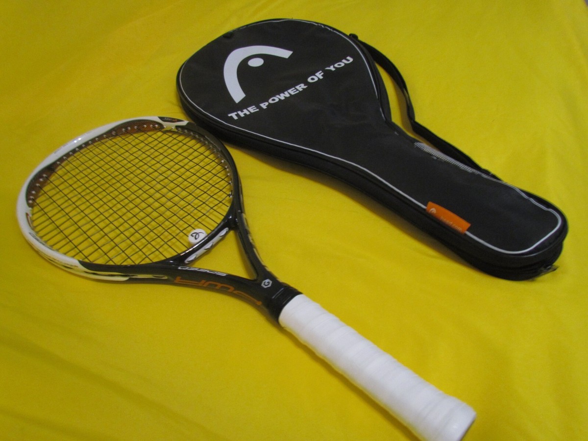 TÊTE DE RAQUETTE de tennis Youtek Ig Instinct Mp 2011 modèle quelques fissure... EUR 108,52