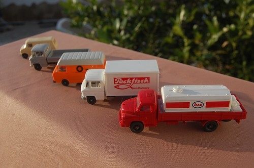 WIKING 5 modelos (271, 274, 304, 356, 808) H0 (1:90) como nuevo (#2407) | Zustand: Usado