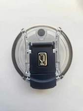 Brand New Brumate Replacement Duo/Trio leak proof locking lid -Clear and Navy