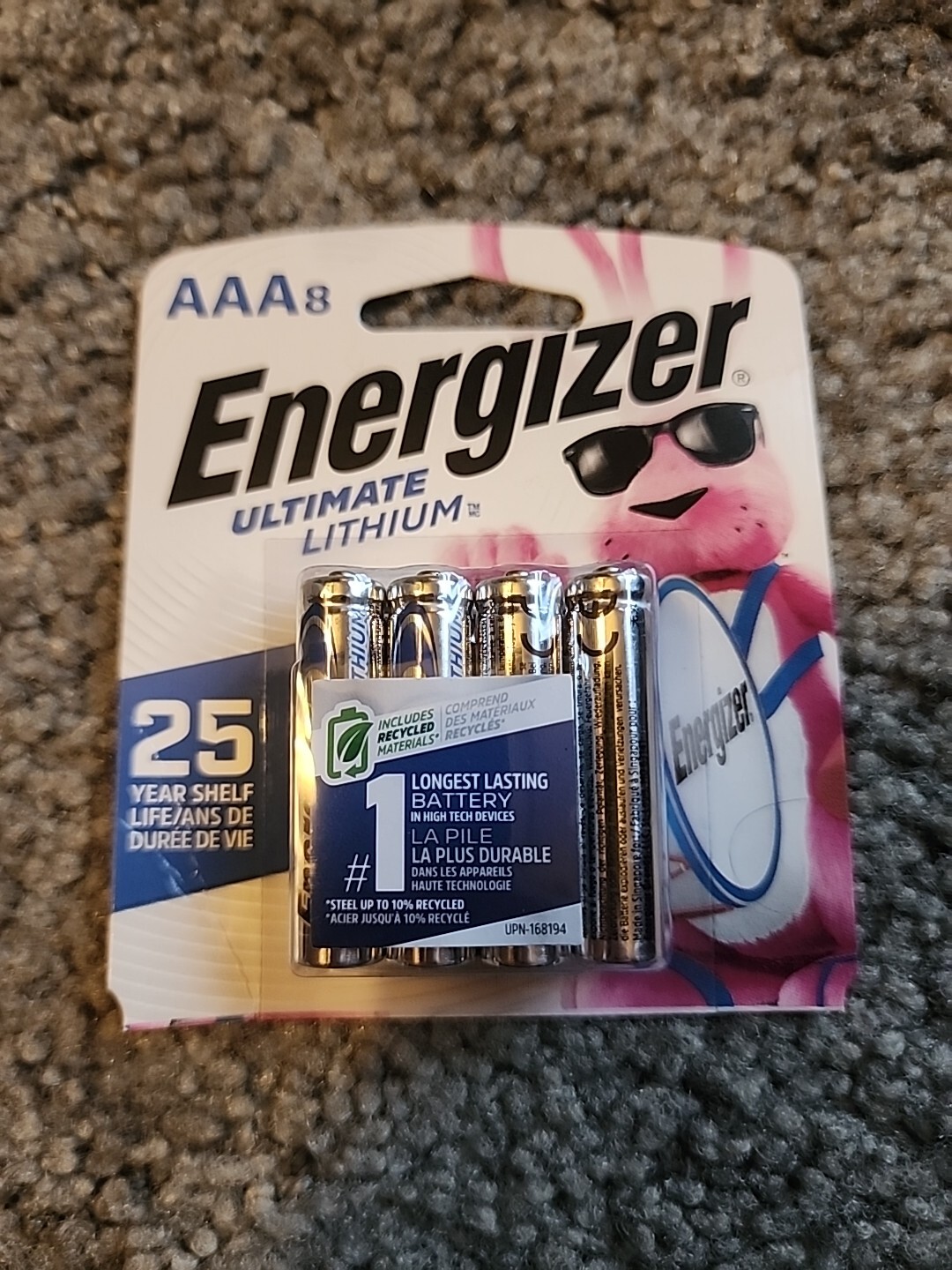 Energizer Ultimate Lithium AAA Batteries Pack of 8 🔥 25 Year Shelf Life-image