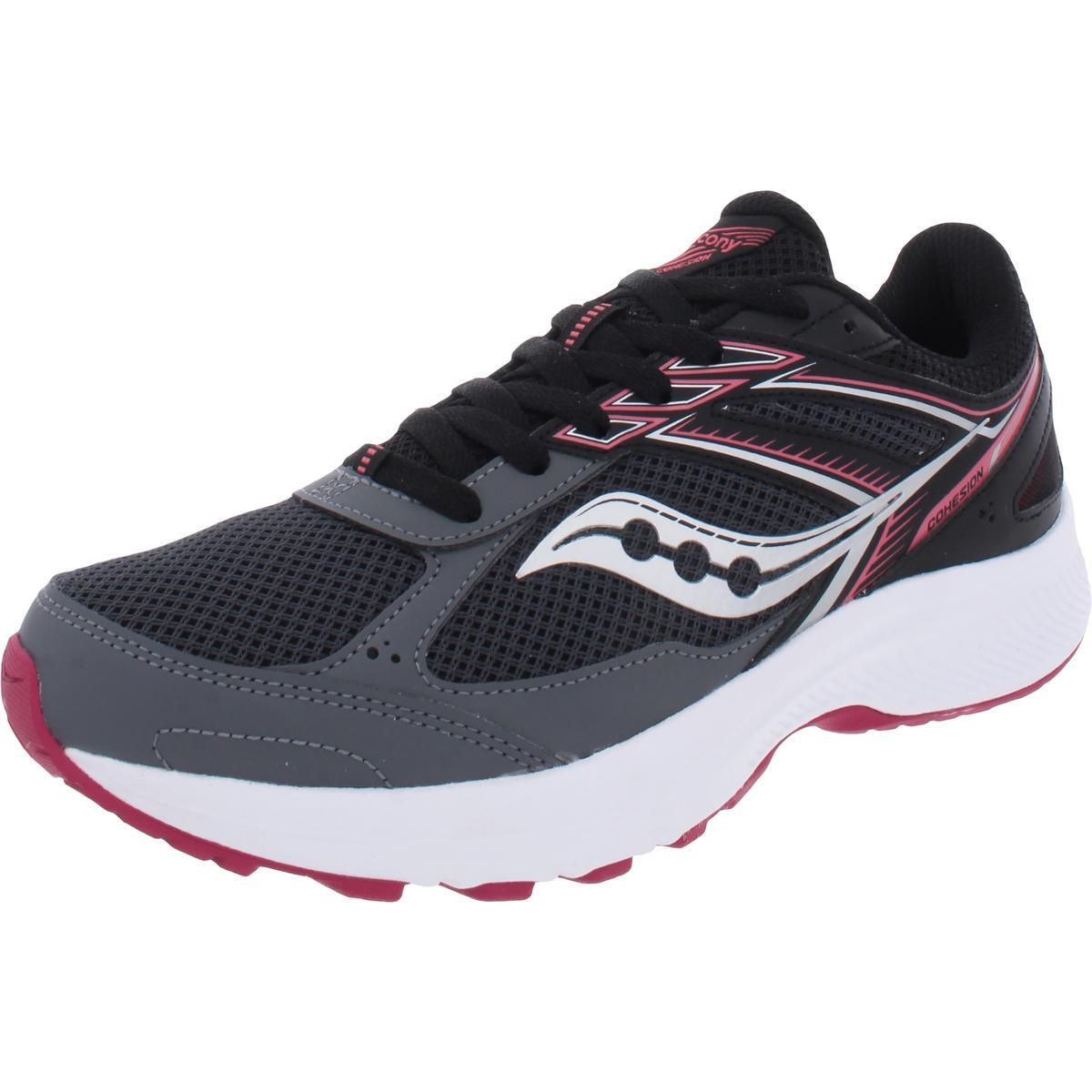 Спортивная обувь Saucony Womens Cohesion 14 серого цвета Кроссовки 5 Medium (B,M) BHFO 2362