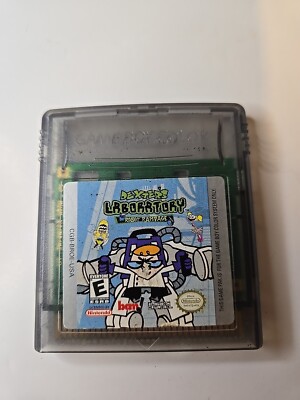 Dexter's Laboratory Robot Rampage Nintendo Gameboy Color GBC Game Cartridge Only