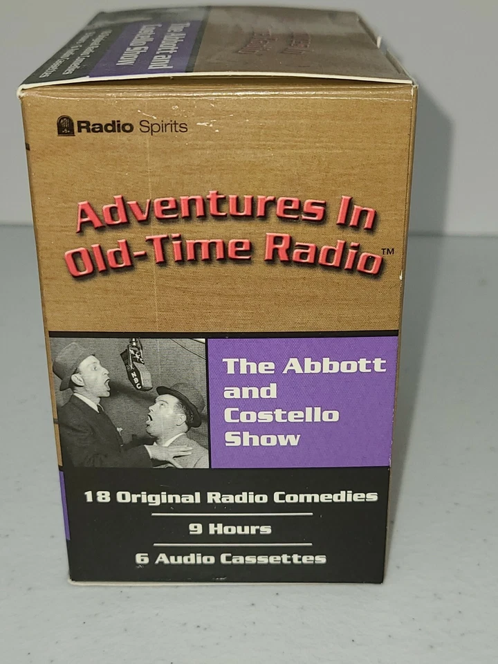 Adventures in Old-Time Radio The Abbott and Costello Show 6 Cassettes 9 Hours - Image 4 of 4