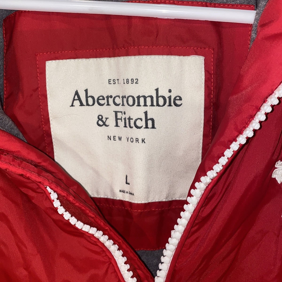 Abercrombie Kids Full Zip Jacket Red Unisex Large. READ | eBay Abercrombie Kids Full Zip Jacket Red Unisex Large. READ | eBay