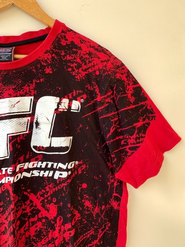 UFC Ultimate Fighting Championship Size 3XL (Fits XL) 2015 T-shirt Red Playcorp - Bild 2 von 8