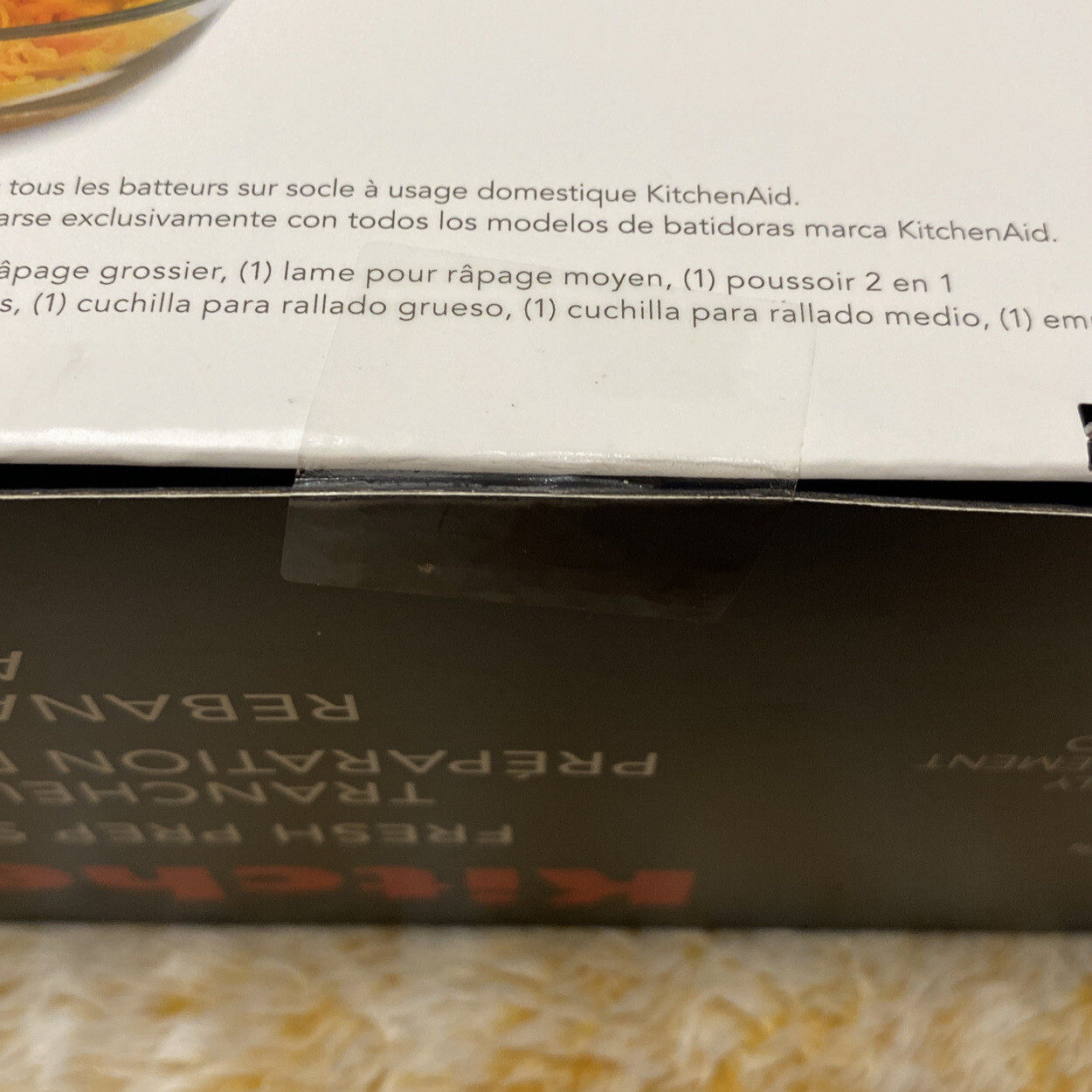 KitchenAid Fresh Prep Slicer Shredder Stand Mixer Attachment 5 Piece