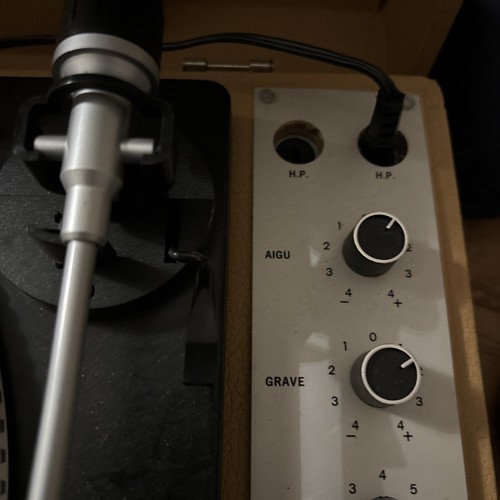 Très Rare Platine Vinyle Barthe Amphi 10 ( No Rotofluid Denon Marantz Thorens) - Imagen 7 de 14
