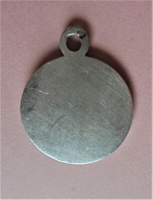 Lot De 2 Médailles Anciennes : 1 En Argent Massif Saint Christofle + 1 Sagittaire Métal Argenté