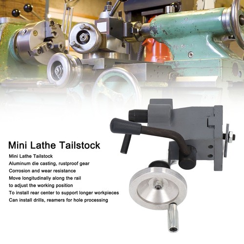 Contrapunto de montaje central trasero mini torno reemplazo para 7x12 7x14 0618 CJ18A - Imagen 8 de 22