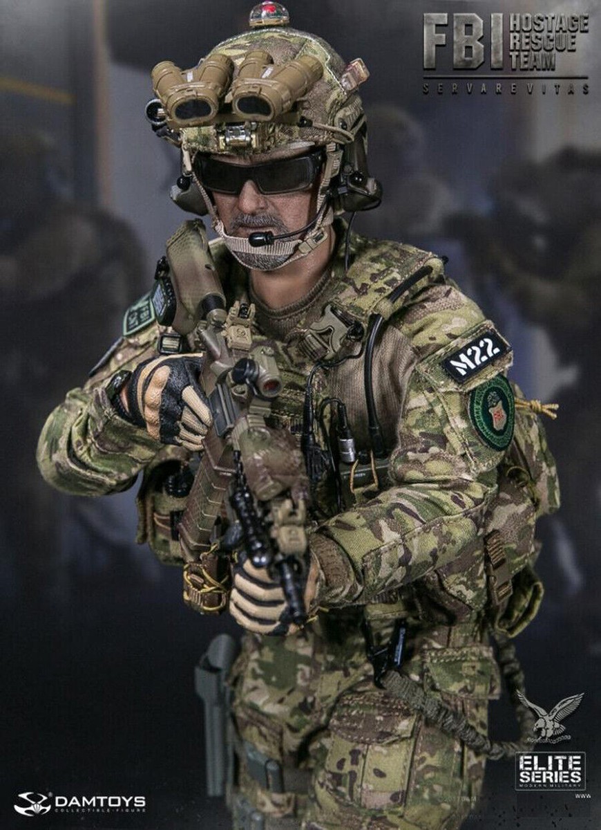 1/6 DAMTOYS DAM 78042 FBI Hostage Rescue Team Agent Action Figure