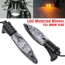 2Stk LED Motorrad Blinker Vorne Blinkleuchte Für BMW K46 S1000RR R1200GS F800GS 