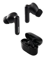 Panasonic RZ-B110W ErgoFit True Wireless Earbuds, Immersive Audio, BT5.3 - Black