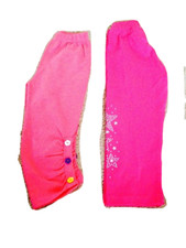 Lot of 2 pink legging for girls size 8-9 New